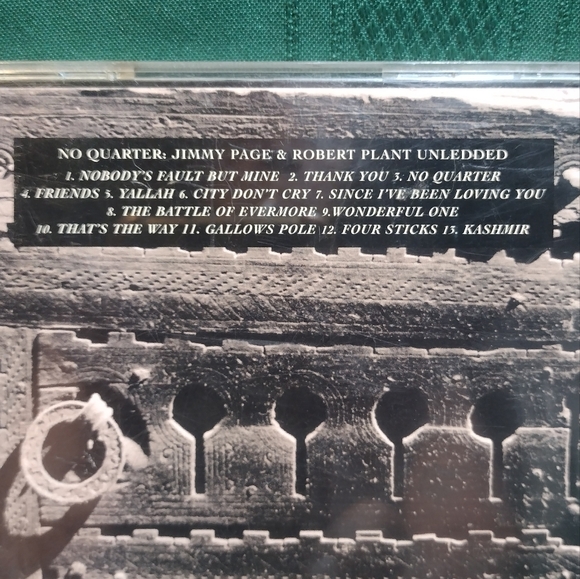 ⭐ BOGO ⭐ Jimmy Page/ Robert Plant CD ( NO QUARTER ) - Picture 3 of 5